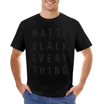 שחור מט הכל (MKBHD) חולצת וינטאג', בגדים, חולצות גרפי tees mens רגיל חולצות t