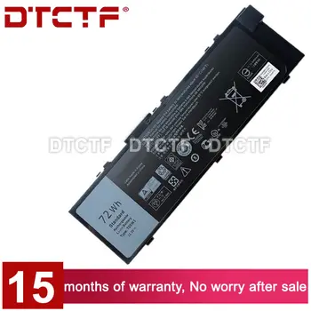 DTCTF 11.1 V 72Wh 6162mAh מודל T05W1 סוללה עבור Dell Precision 15 7510 סדרת 7520 17 7710 7720 M7510 M7710 Series המחשב הנייד