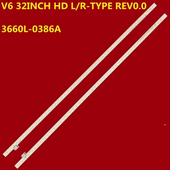351MM LED הרצועה 48lamps KLV-32EX310 V6 32 אינץ ' HD R/L-סוג REV 0.0 עבור 32PFL5406H 32LV2500 32PFL5306 32PFL5406 LC320EXE LC320EXN