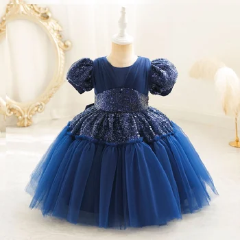 חדש בנות בשנה הראשונה שמלת נצנצים חצאית שמלת נסיכה פלאפי רשת להתלבש תינוק ליל כל הקדושים להתלבש 0-4 בת ילדה להתלבש