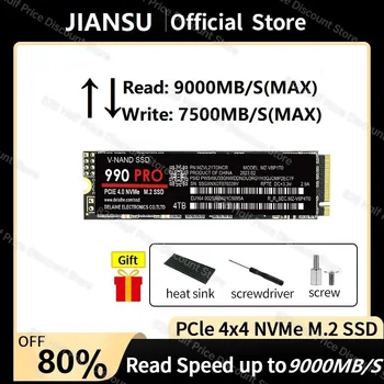 M. 2 2280 SSD 512GB 1TB 2TB 3D NAND פלאש פנימי, כונני מצב מוצק PCIe 4.0 x4 M2 עבור שולחן העבודה במחשב ps5 נייד אחסון פנימי