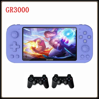 GR3000 כפול ' ויסטיק כף יד קונסולת משחק FC/PS1/MIME/אלקטרוני רטרו קונסולת משחק 5.1 אינץ בחדות גבוהה מסך