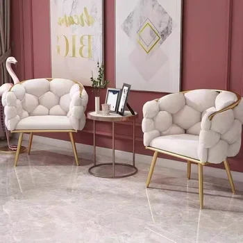 מודרני הספה בסלון ספות כורסאות הנורדיות-Mini מינימליסטי כורסאות עיצוב טרקלין לישון Casa Arredo ריהוט חדר YR50LS