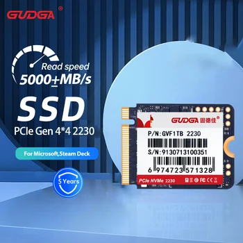 GUDGA Nvme 2230 מ. 2 NVMe PCIe 4.0 PCIe SSD Gen4 x4 Ssd M2 4.0 לקיטור בסיפון מיני PC של מיקרוסופט Surface3 4 Pro Lenovo DELL