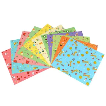 2 חבילות/144 אוריגמי נייר צבעוני ילדים ניירות מתקפלים יצירתי אמנות אלבום תמונות