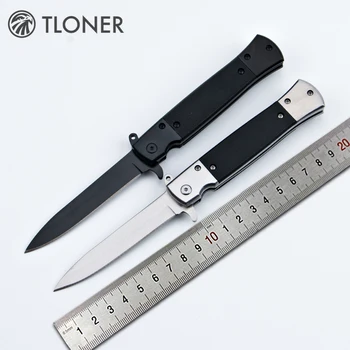 אולר ציד הישרדות סכין טקטי חיצונית הגנה עצמית כלי EDC Multi-פונקציה לחימה קמפינג טיולי הליכה סכינים בכיס