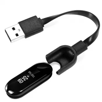 מטען USB כבל לxiaomi MI בנד 3-0.15 מ ' USB טעינת נתונים עריסת העגינה תואם עבור Mi 3 הצמיד