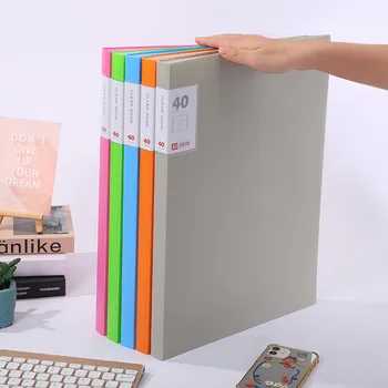 המשרד ספרות עמיד מעובה פינה תיקייה אופנה גדול A3 קיבולת אחסון מידע ספר השולחן תיקיית ציוד משרדי