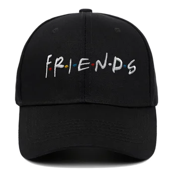 חברים Cosplay כובע בייסבול עבור נשים גברים מכתבים רקמה מתכוונן כובעי Snapback היפ הופ כובעי gorras מתנה