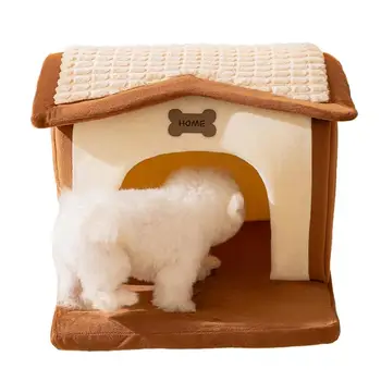חתול מערות מקורה חתולים אריחים חתול הבית האוהל רחיץ מרופד כרית רכה עצמית התחממות חתלתול מיטות & רהיטים מספיק.