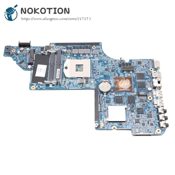 NOKOTION 665343-001 650799-001 לוח ראשי על HP Pavilion DV6 DV6-6000 המחשב הנייד ללוח האם HM65 DDR3 HD6770M 1GB GPU חינם CPU