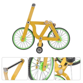 התוכי אופניים ציפור צעצוע ציפורים הכשרה צעצועים מצחיק צעצועים אופניים אביזרים פאזל יצירתי מתעצבן